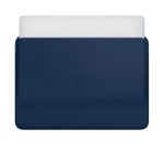 Custodia in pelle per Macbook 13" Midnight Blue Apple