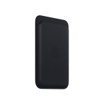 Portefeuille Cuir iPhone Pomme Noire