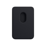 Portefeuille Cuir iPhone Pomme Noire