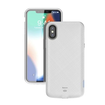 Funda iPhone X/XS PowerBank 4000mAh Blanca