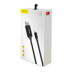 Artistieke gestreepte 5M Lightning-kabel