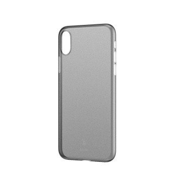 iPhone X/XS Ultra Slim Anti Vingerafdruk Zwart Hoesje