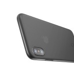 iPhone X/XS Ultra Slim Anti Fingerprint Schwarz Hlle