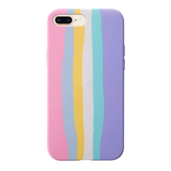 Funda iPhone 7 Plus/8 Plus Rainbow Pastel