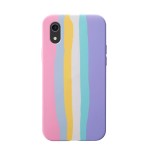 Capa iPhone XR Rainbow Pastel