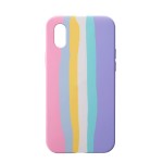 Custodia iPhone XR Rainbow Pastel