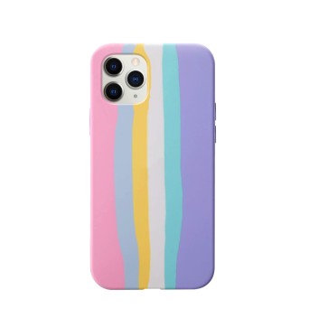 Capa iPhone 11 Pro Rainbow Pastel