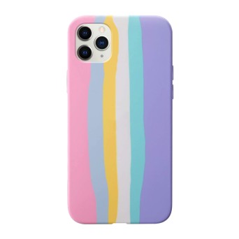 iPhone 11 Pro Max Rainbow Pastel Hlle