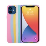 Capa iPhone 12/12 Pro Rainbow Pastel