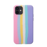 Funda iPhone 12/12 Pro Rainbow Pastel