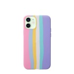 Custodia iPhone 12 Mini Rainbow Pastel