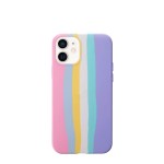 iPhone 12 Mini Rainbow Pastel Hoesje