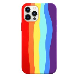 Capa iPhone 12 Pro Max Rainbow Pride