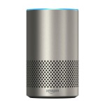 Coluna de Som Amazon Echo 2nd Gen Inteligente com Alexa Prateado Grade A