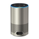 Coluna de Som Amazon Echo 2nd Gen Inteligente com Alexa Prateado Grade A