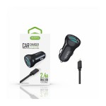 USB Accetel CC262 Caricatore pi leggero nero