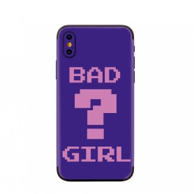 3D rugbescherming bad girl mobiele telefoon