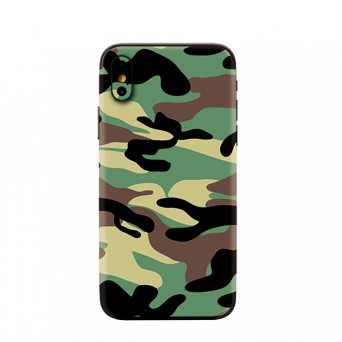 3D green camouflage mobile phone back protection