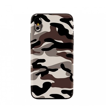 3D camouflage khaki mobile phone back protection