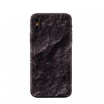 3D black granite mobile phone back protection