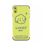 Lucky boy 3D rugbescherming mobiele telefoon