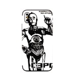 Protection dorsale 3D pour tlphone portable C-3PO