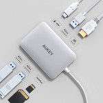 Station de quai USB-C Aukey CB-C59 Silver