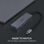 Station de quai USB-C Aukeke CB-C63 Silver