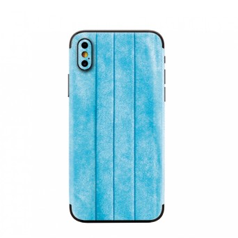 3D Rckenschutz Handy Maskenschutz blau