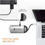 Dock Station USB-Co Prateado