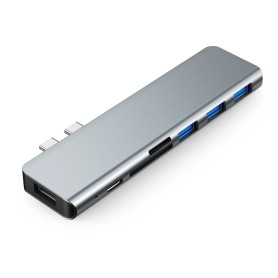 Dock Station USB-C Choetech Plata