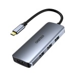 Station d'accueil USB-C Choetech Hub-M19 Argent