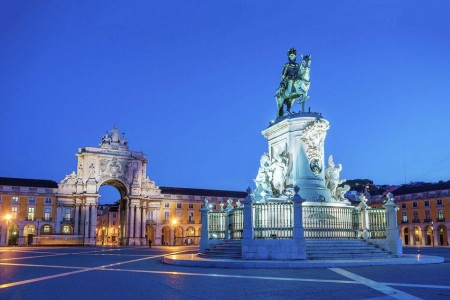 Siamo arrivati al centro storico di Lisbona!