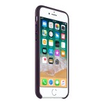 Apple Lederhlle fr iPhone 7/8/SE2/SE3 Dunkelblau