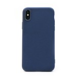 Coque Second Skin pour iPhone X/XS Bleu