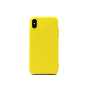 Capa iPhone X/XS Second Skin Amarelo