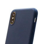 Coque Second Skin pour iPhone X/XS Bleu