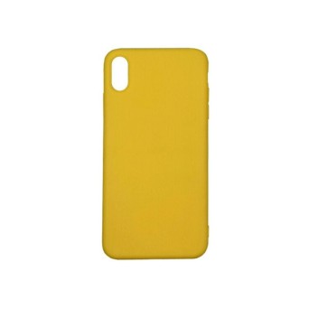 Coque Second Skin pour iPhone XS Max Jaune